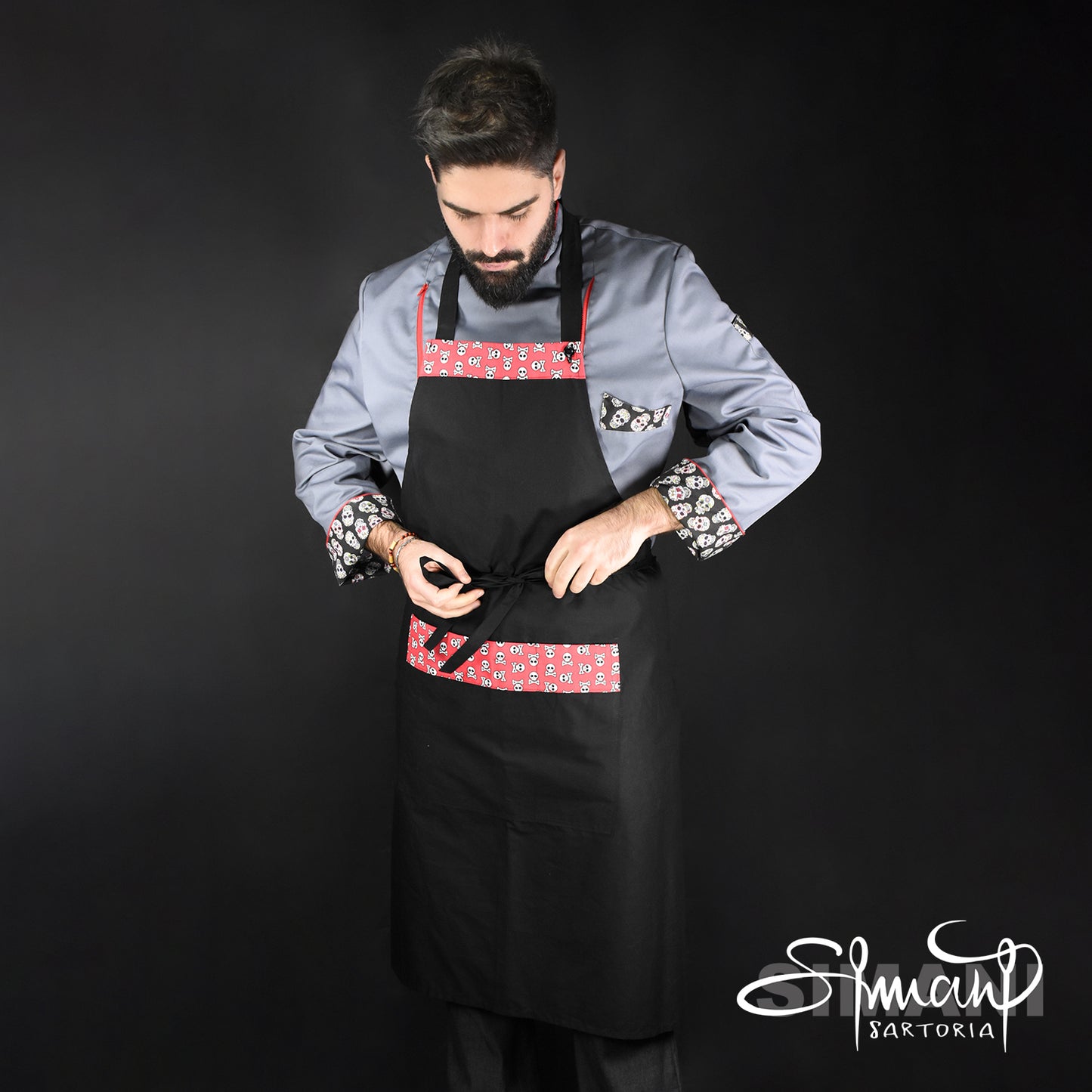 SKULL - Men's Apron