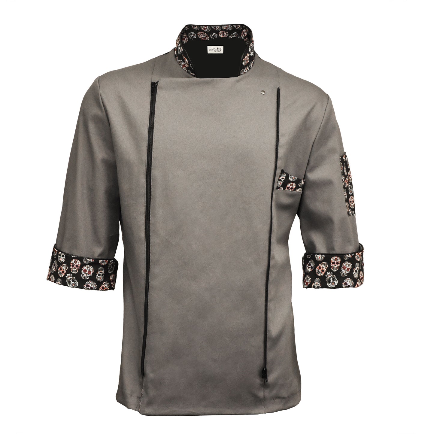 TRENTAQUATTRO - Men's 3/4 sleeve chef jacket