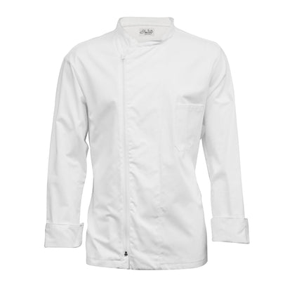 ZIPLINE SOLO WHITE - Men's Chef Jacket