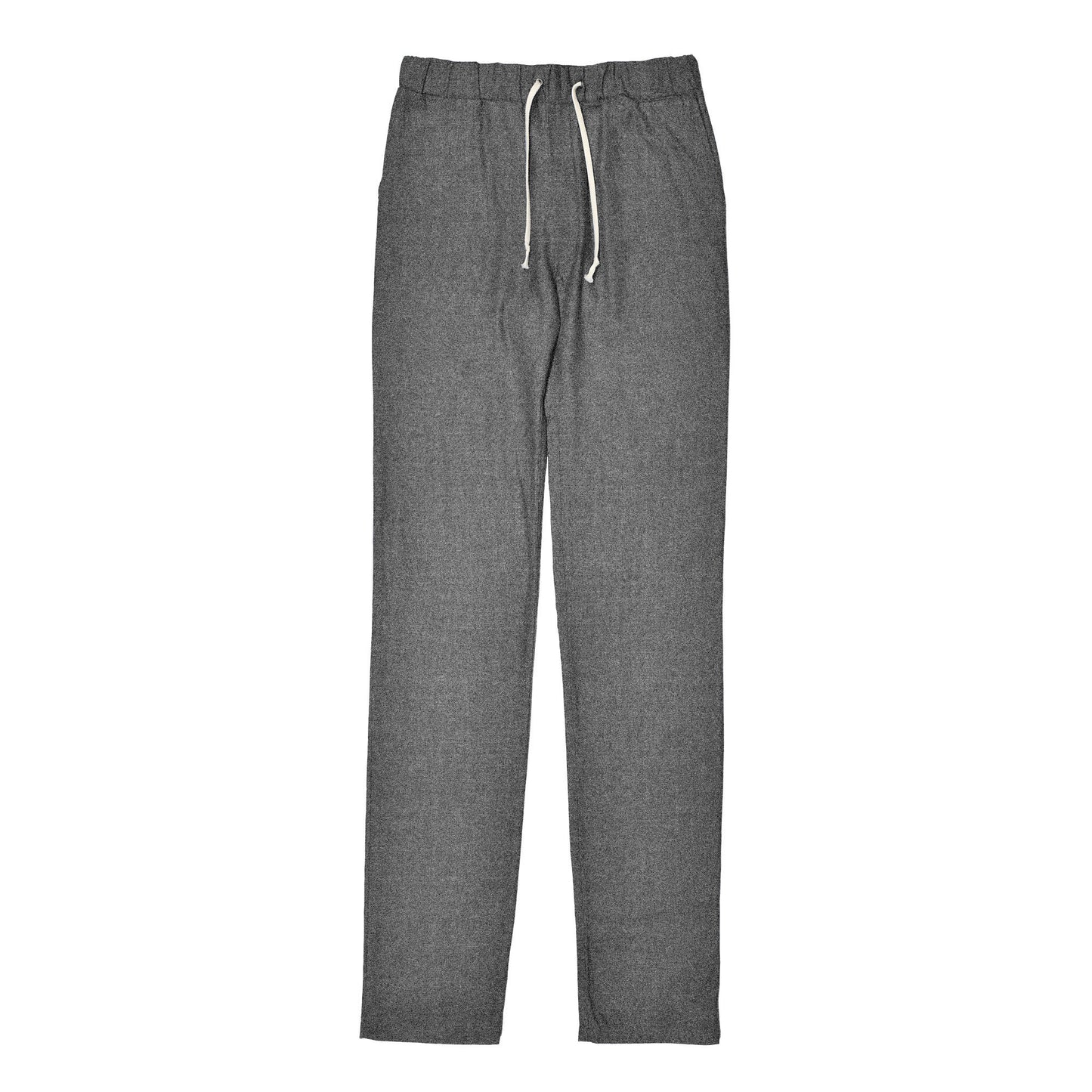 UNISEX COTTON TROUSERS WITH ELASTIC AND TIE