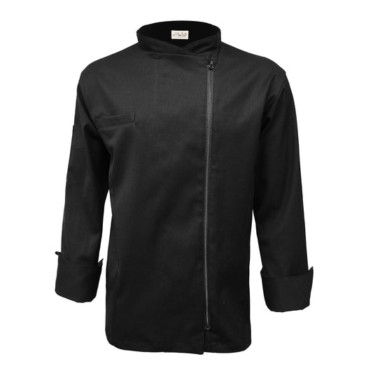 ZIPLINE SOLO BLACK - Men's Chef Jacket